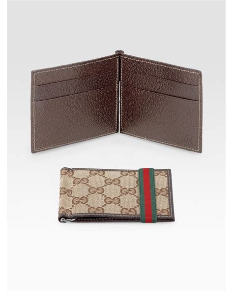 gucci money clip fake|gucci money clip wallet men's.